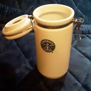 Ceramic Starbucks Container